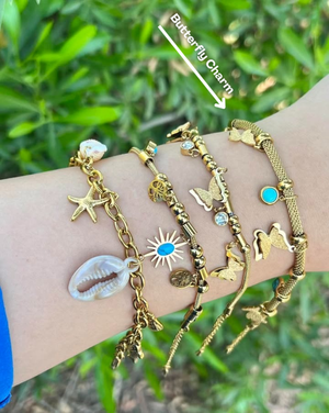 Butterfly Charm Bracelet Jamela