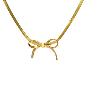 Bow tie Necklace Jamela Jewelry EG