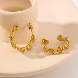 Rose Hoops Jamela