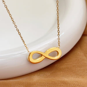 Infinity Pendant Necklace Jamela Jewelry EG