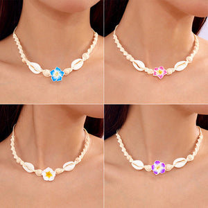 Bohemia Choker Flower Clavicle Jamela Jewelry EG