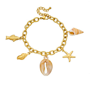 Beach Charms Bracelet Jamela