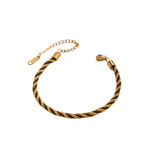 Rope & Black Thread Bracelet Jamela
