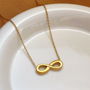 Infinity Pendant Necklace Jamela Jewelry EG