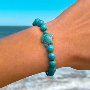 Sea Turtle Stone Bracelet | For Woman | مقاس خاص بالنساء فقط Jamela