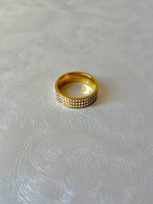 3 Raw Zircon Ring Jamela Jewelry EG