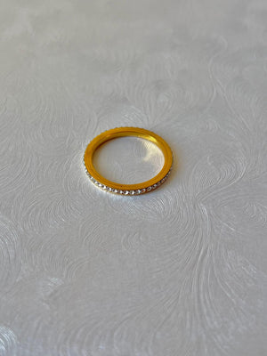 1 Raw Zircon Ring Jamela Jewelry EG