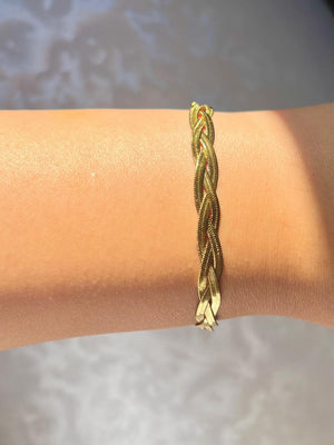 Double Herringbone Bracelet Jamela