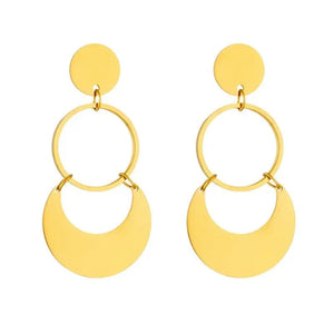 ANENJERY Triple Earrings Jamela