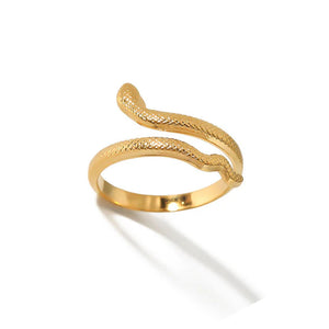 Snake Free Size Ring Jamela