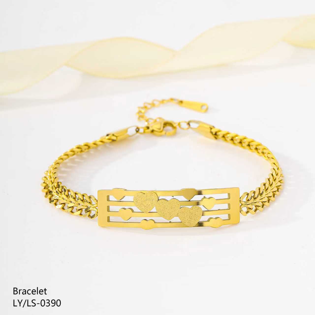 Heartbeat Bar Bracelet