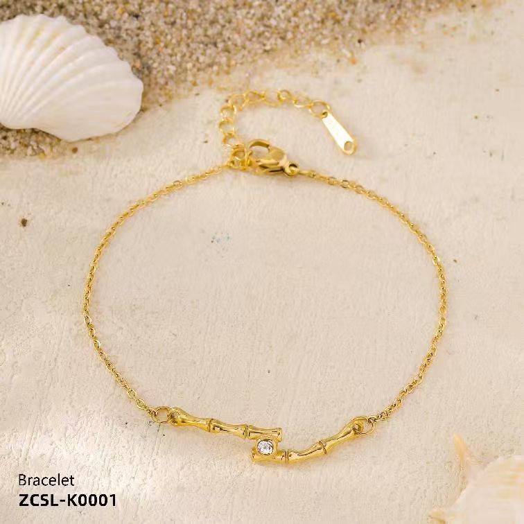 Dainty Bamboo Bracelet