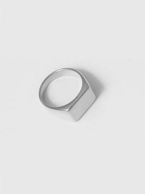 Rect Signet (Silver) Jamela
