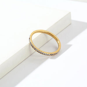 1 Raw Zircon Ring Jamela Jewelry EG