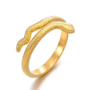 Snake Free Size Ring Jamela