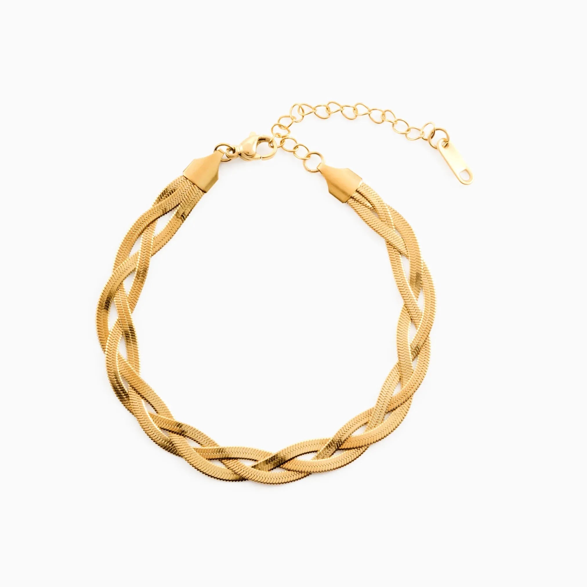 Double Herringbone Bracelet Jamela