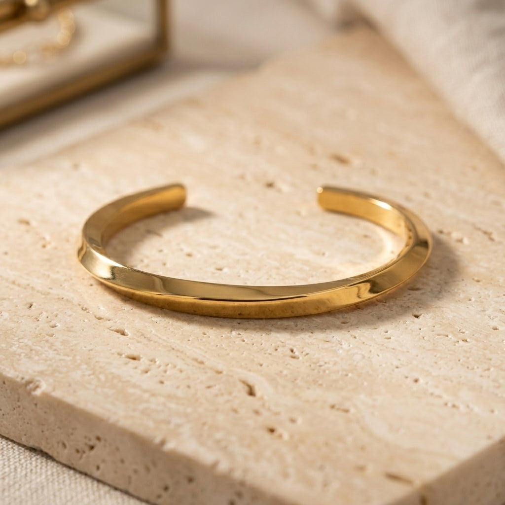Sleek Infinity Cuff