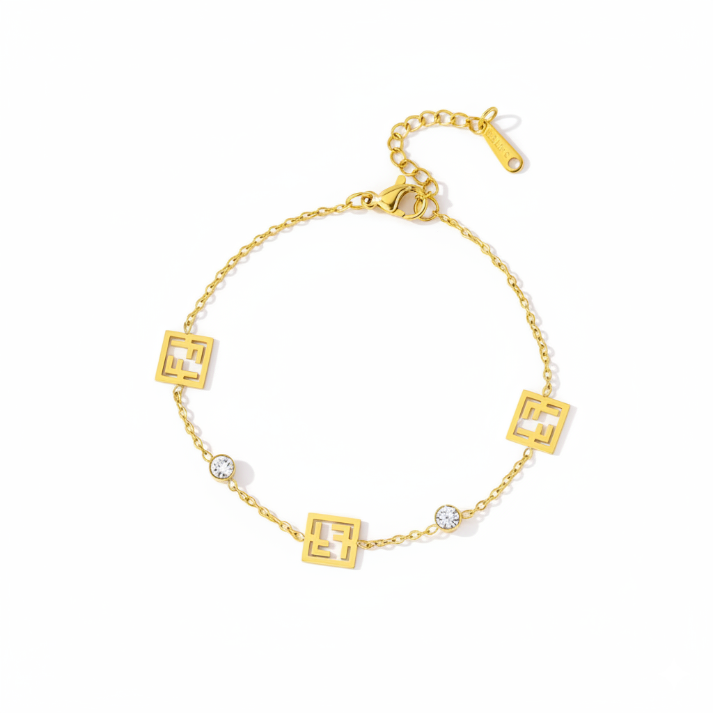 Square Meander Bracelet
