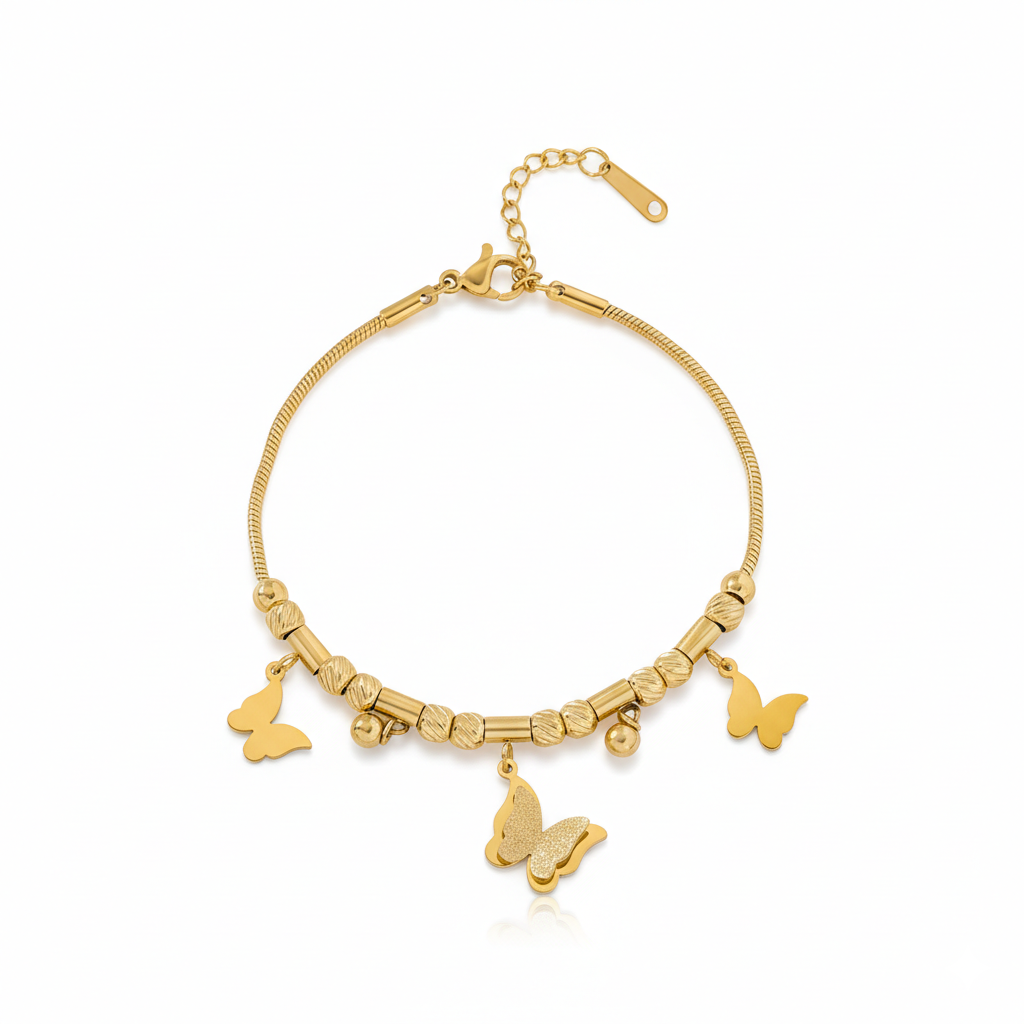 Trio Butterfly Bracelet