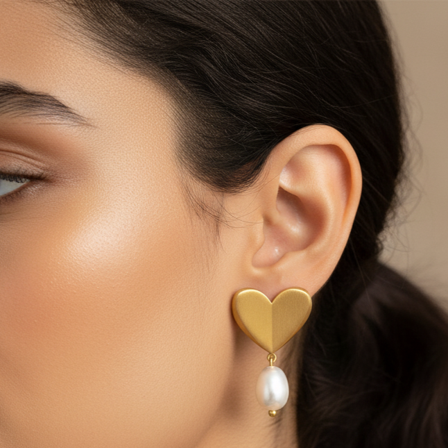 Brass | Vintage Heart | Handmade