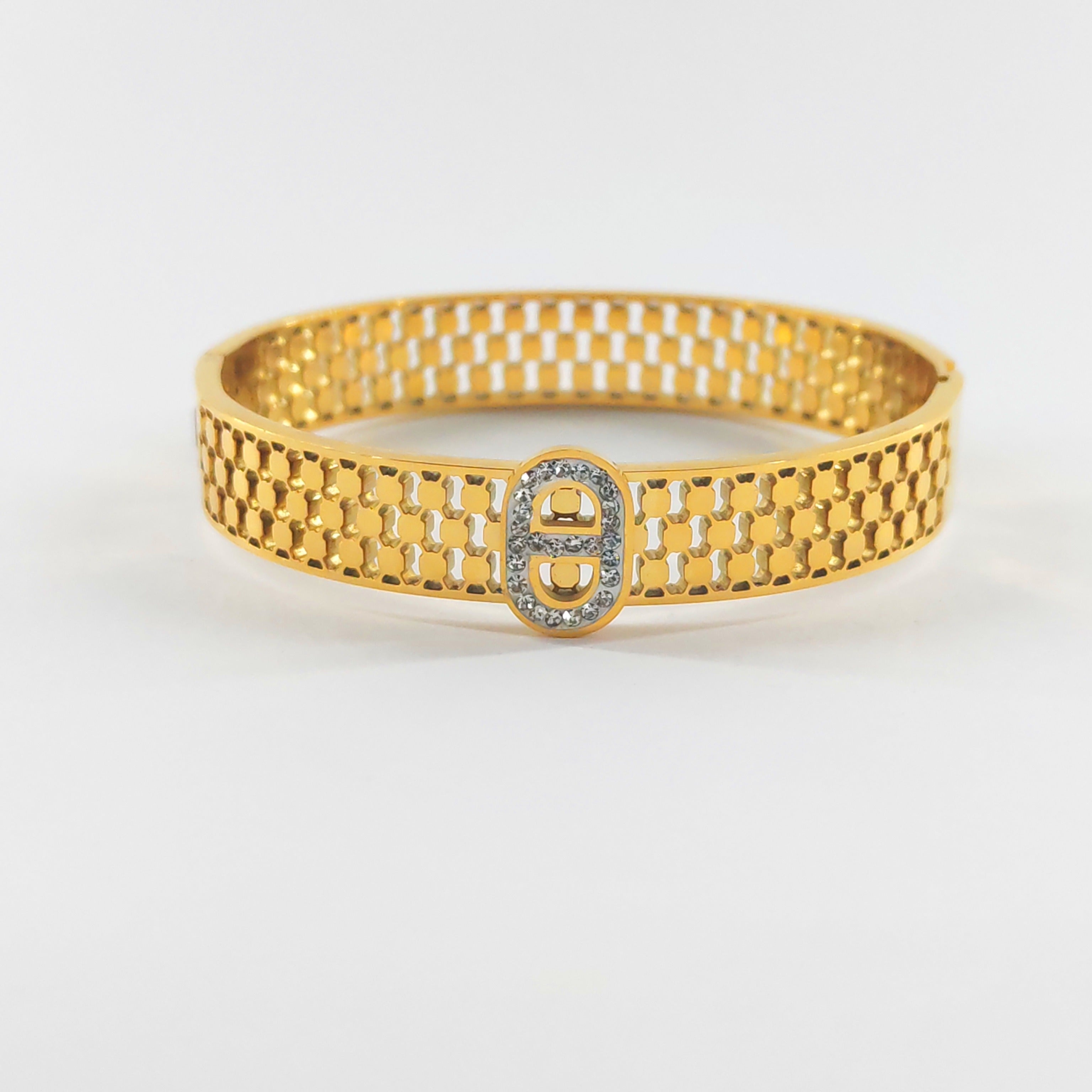 Golden CDior Bangle