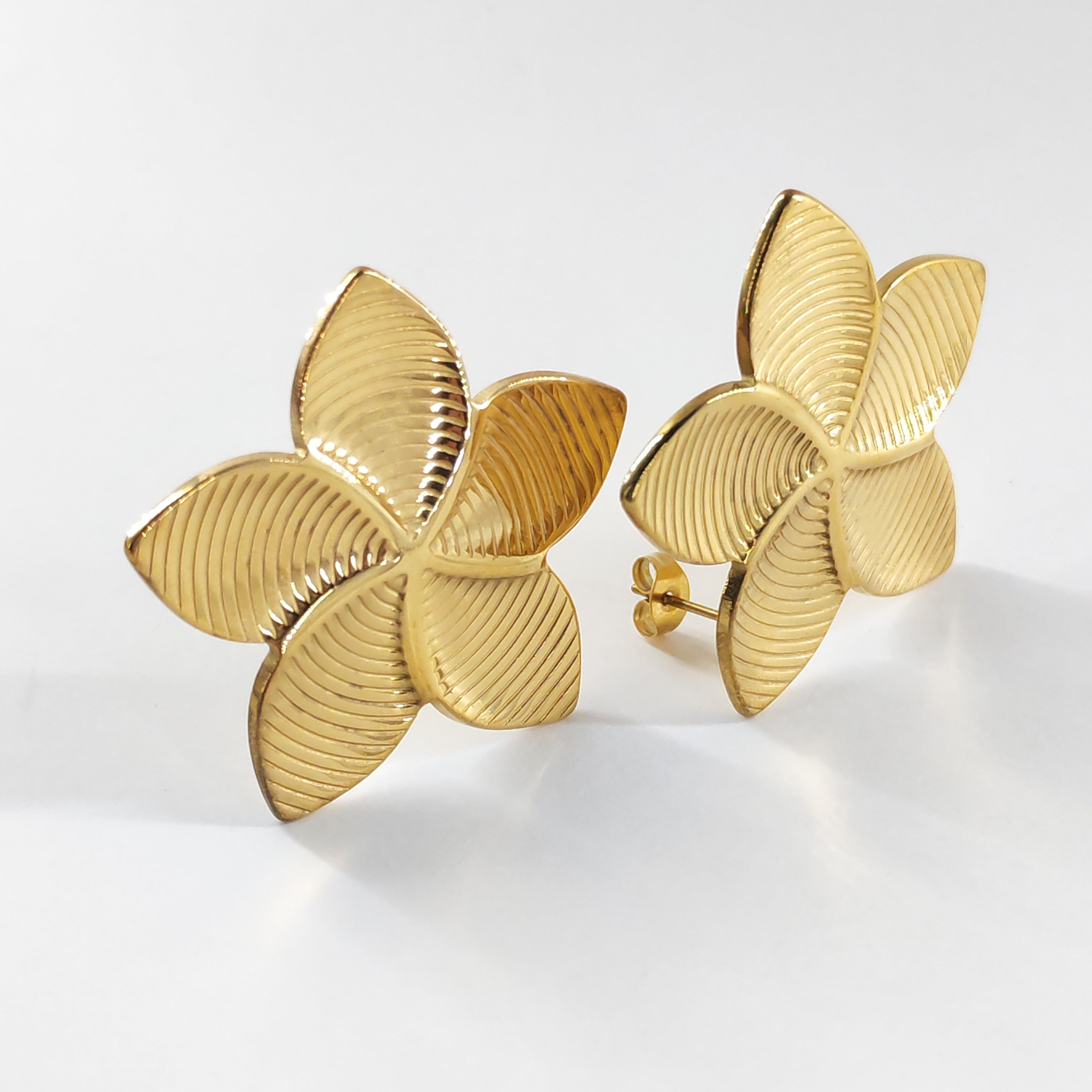Plumeria Earrings