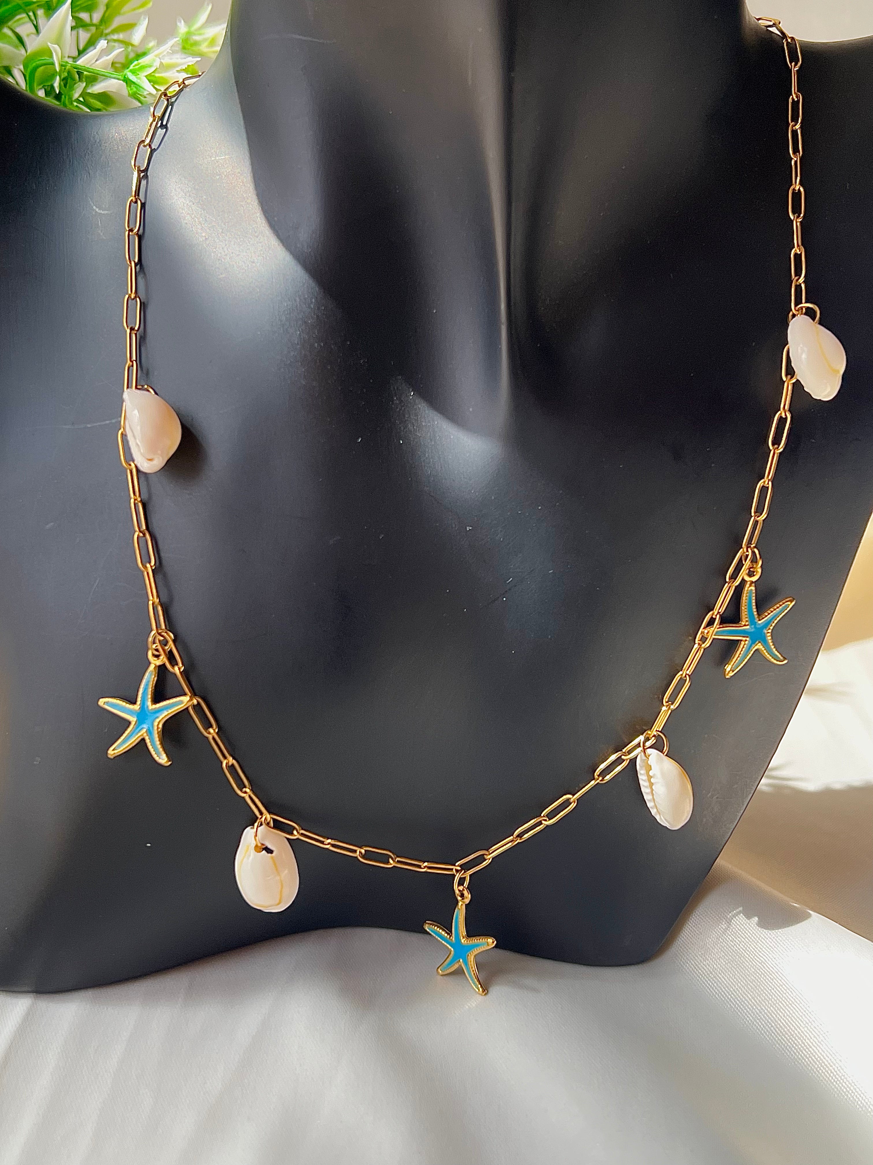 Sea Star Set “Necklace + Earring”