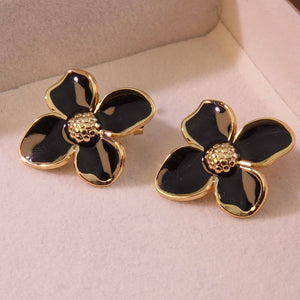 French Flower Earring Jamela