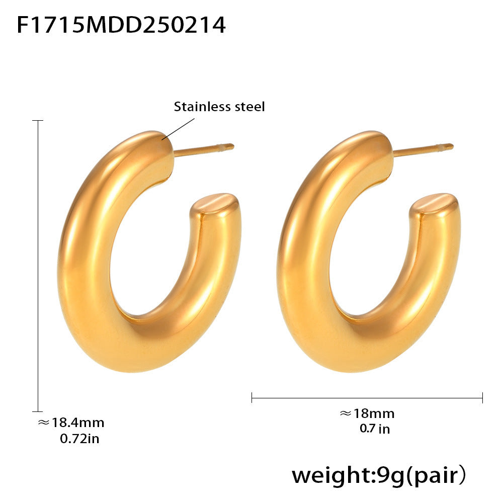 Bold Hoops Jamela