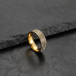 3 Raw Zircon Ring Jamela Jewelry EG