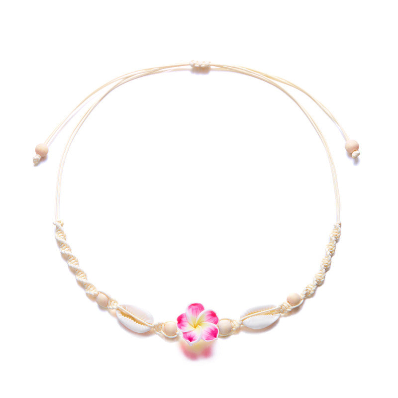 Bohemia Choker Flower Clavicle Jamela Jewelry EG