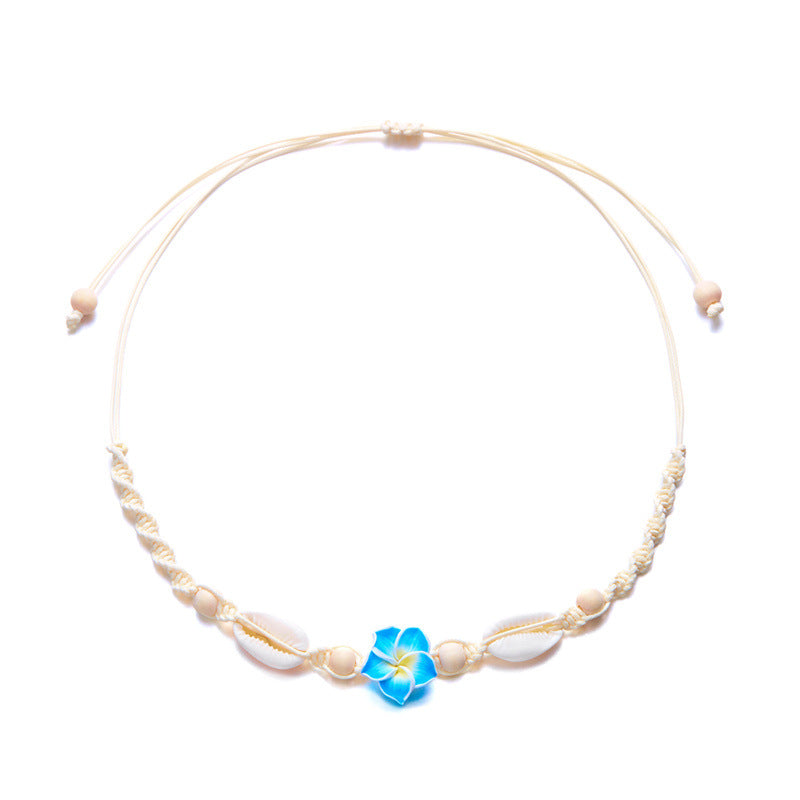 Bohemia Choker Flower Clavicle Jamela Jewelry EG