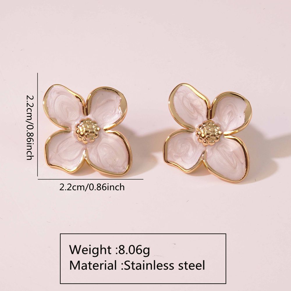 French Flower Earring Jamela
