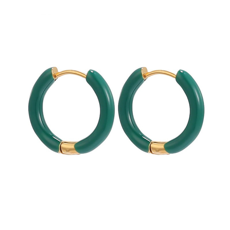 Oil Drop Hoops