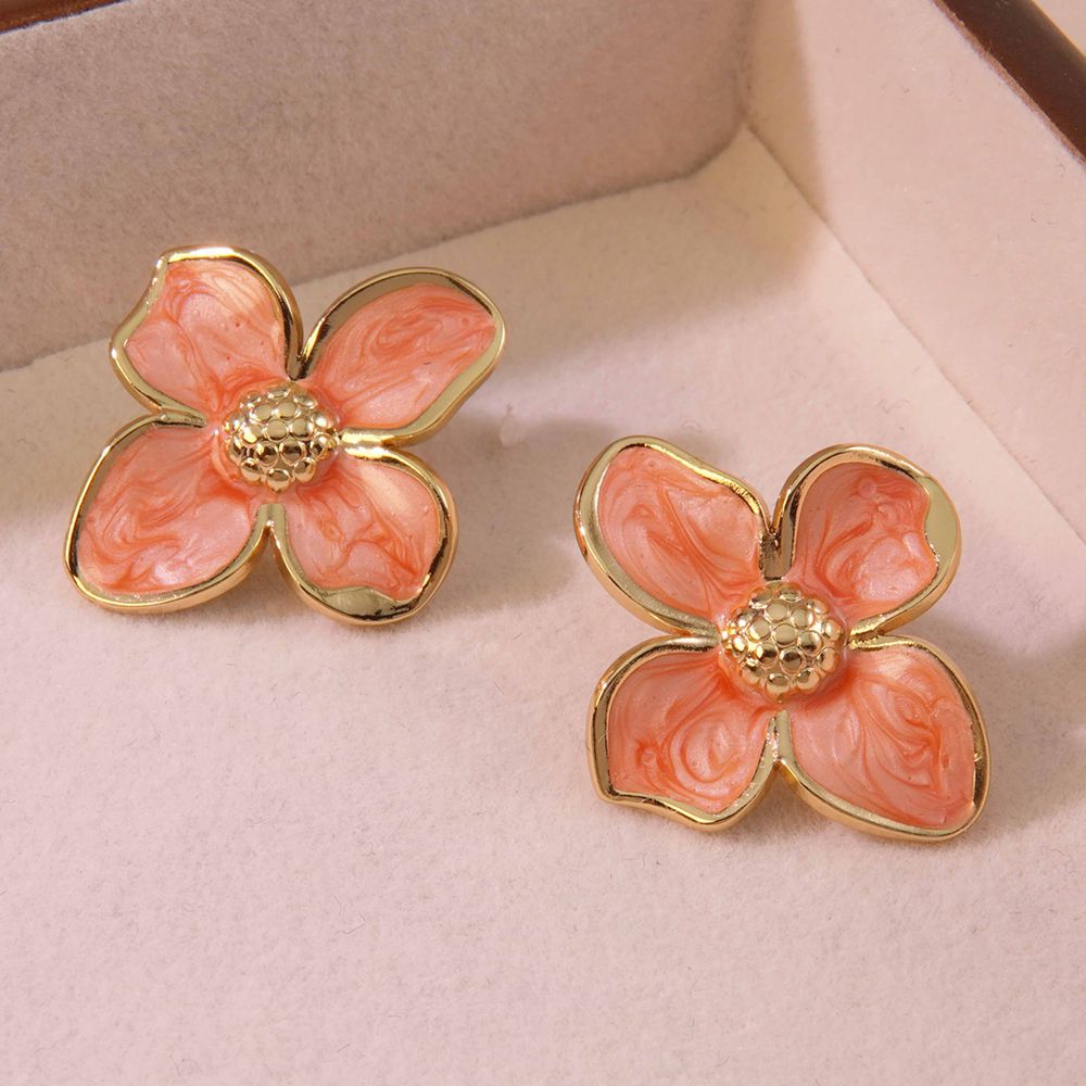French Flower Earring Jamela