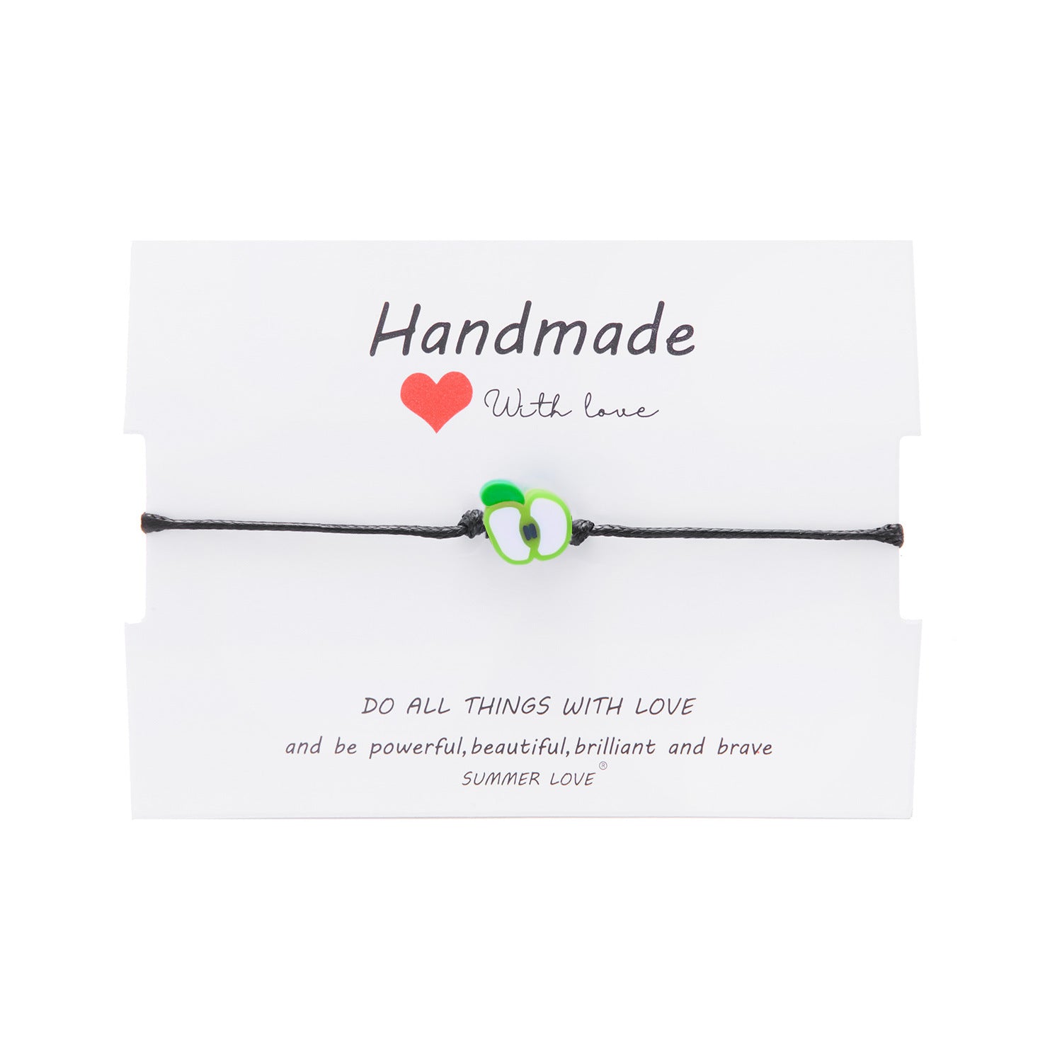 Fruits Paper Card Bracelet Jamela