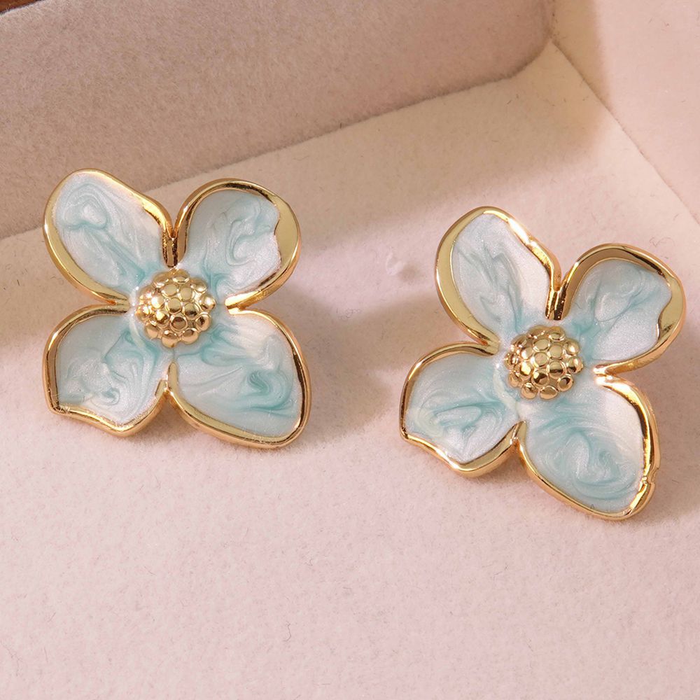 French Flower Earring Jamela