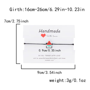 Fruits Paper Card Bracelet Jamela