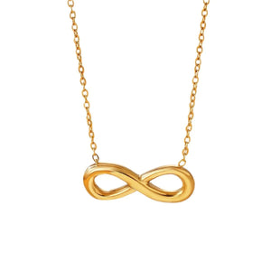 Infinity Pendant Necklace Jamela Jewelry EG