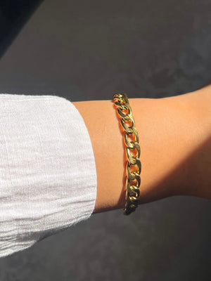 Chunky Cuban Chain Bracelet Jamela