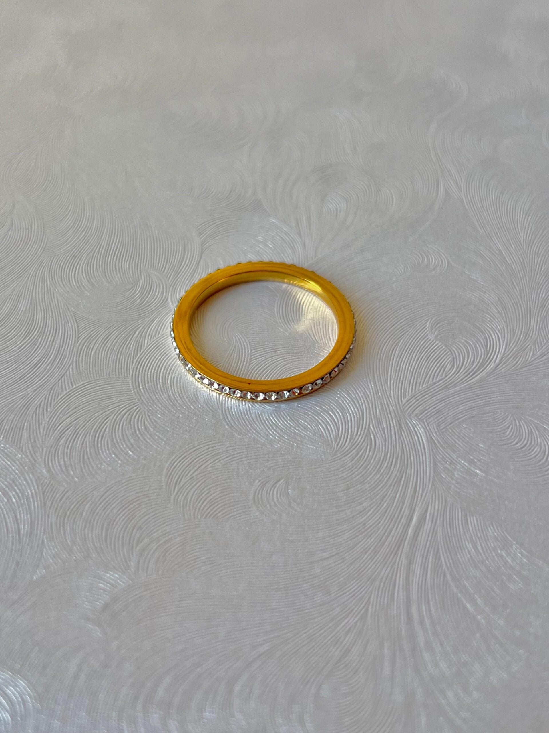 1 Raw Zircon Ring Jamela Jewelry EG