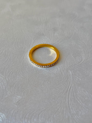 1 Raw Zircon Ring Jamela Jewelry EG