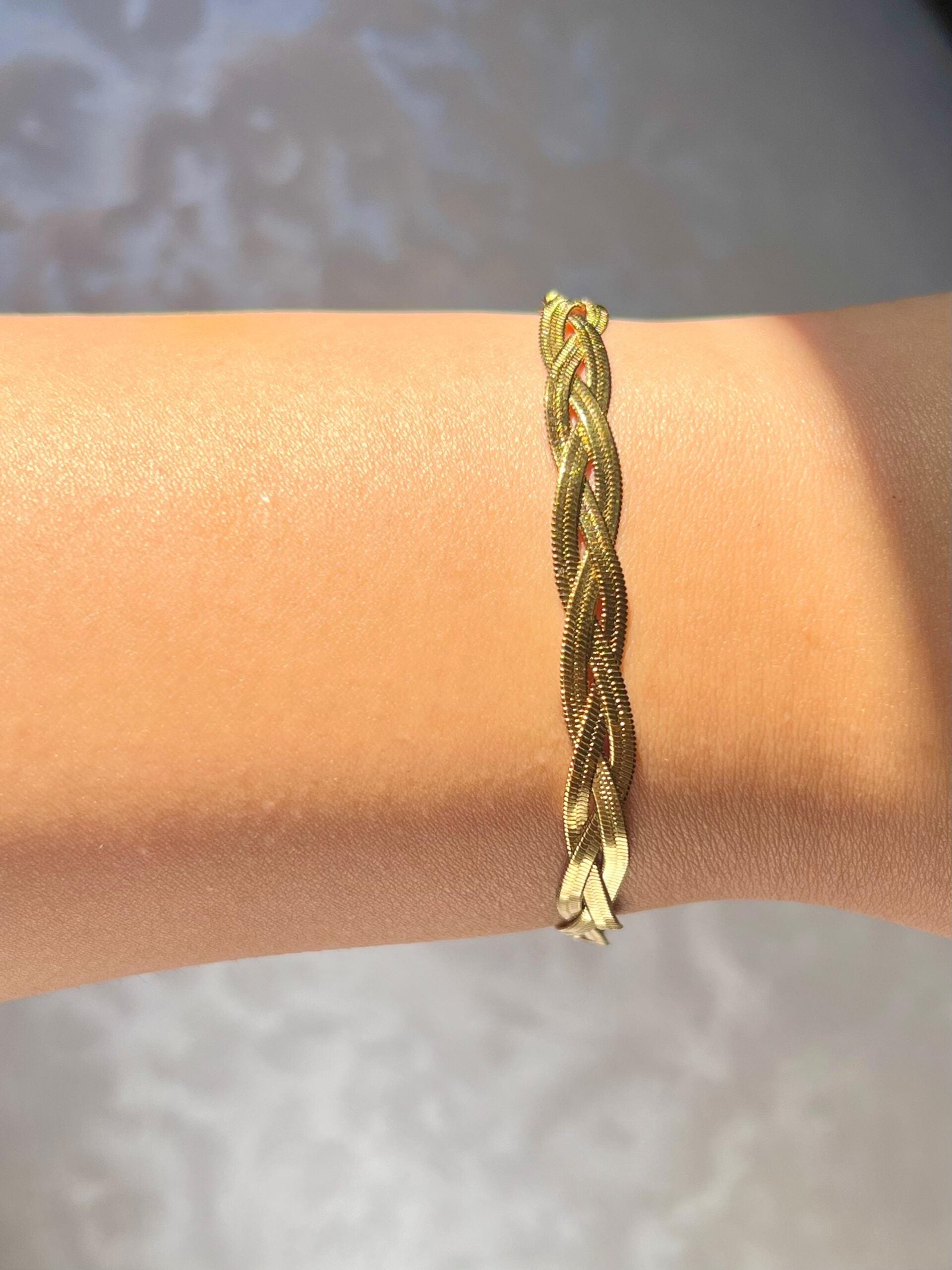 Double Herringbone Bracelet Jamela