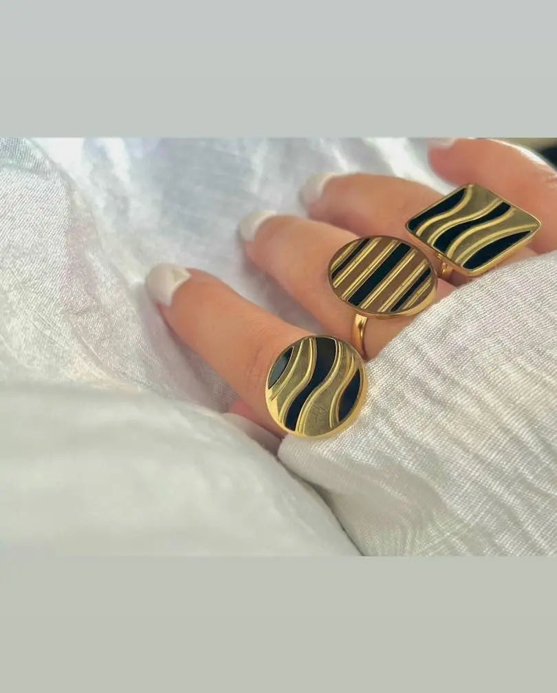 Ripple Effect Ring Jamela