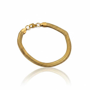 Bold Herringbone Bracelet Jamela