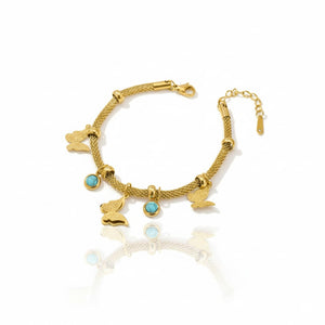 Butterfly Charm Bracelet Jamela