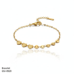 Heart Link Bracelet Jamela