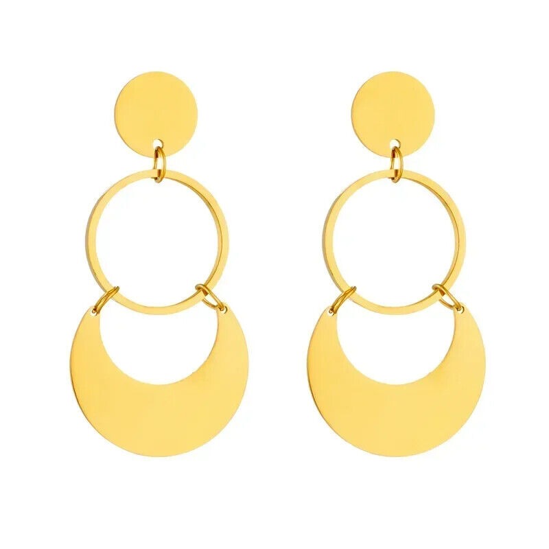 ANENJERY Triple Earrings Jamela
